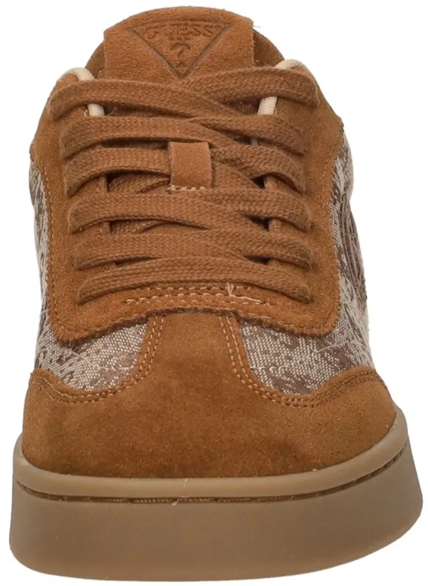 GUESS Jacek Sneakers FLTJAC-LEA12 - cognac - Maat 38 - afbeelding 3 van 6
