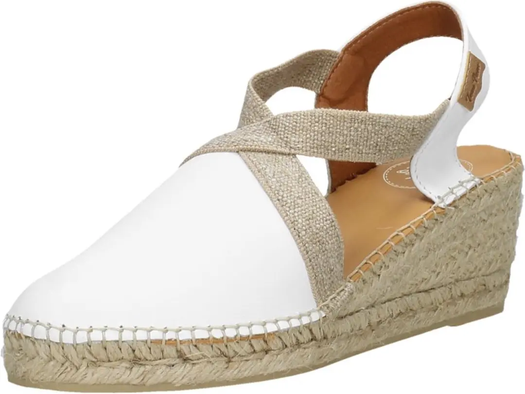 Toni Pons Tossa Dames Espadrilles - Wit - Maat 42 - afbeelding 3 van 6