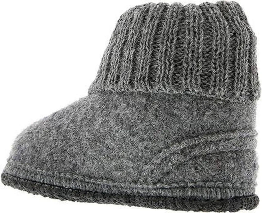 Bergstein Cozy Pantoffels - 100% Scheerwol - Maat 48 - Grijs - afbeelding 5 van 6