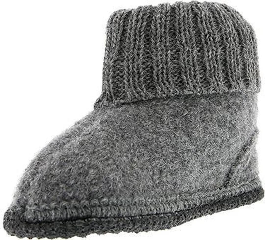 Bergstein Cozy Pantoffels - 100% Scheerwol - Maat 48 - Grijs - afbeelding 4 van 6