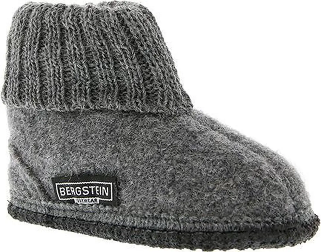 Bergstein Cozy Pantoffels - 100% Scheerwol - Maat 48 - Grijs - afbeelding 3 van 6