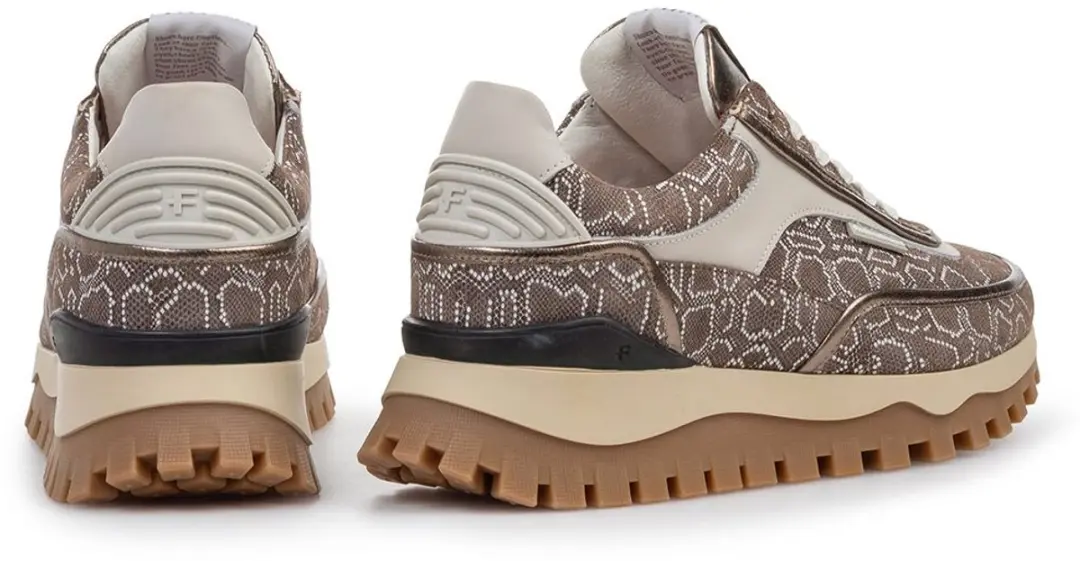 Floris van Bommel Grommi 02.13 Dames Sneakers - Bruin - Maat 37 - afbeelding 5 van 6