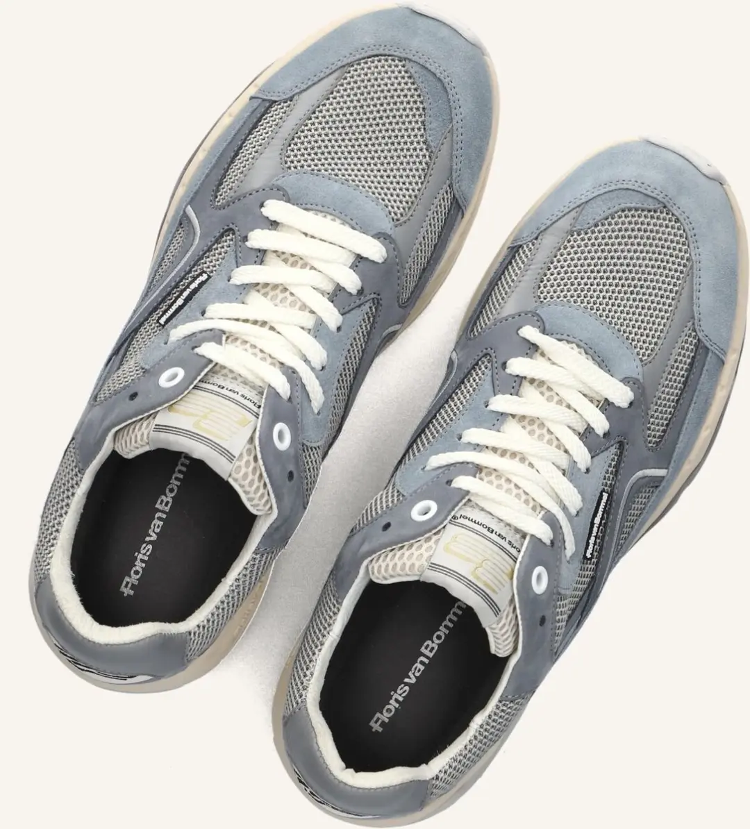 Floris van Bommel De Rezer Sneakers SFM-10258 - Blauw - Maat 46⅔ - afbeelding 4 van 6