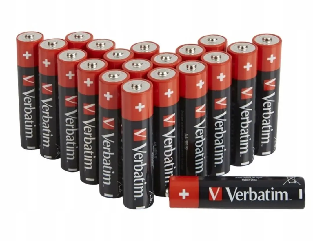 Verbatim AA Oplaadbare Batterij 2000mAh - 24 Stuks