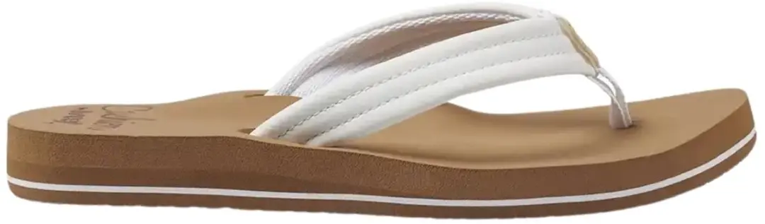 Reef Cushion Breezecloud Dames Teenslipper - Cognac/Wit - Maat 36 - afbeelding 5 van 6