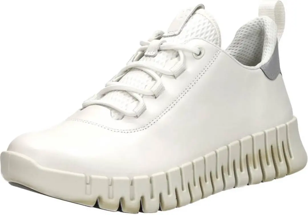 ECCO Gruuv Sneakers 107287 - Dames - Wit - afbeelding 4 van 6