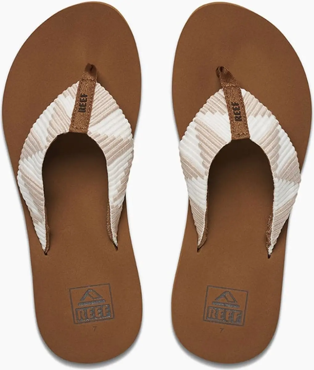 Reef Spring Wovensand Teenslipper 37,5 - Zand