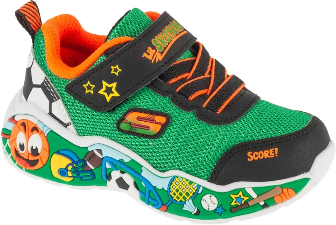 Skechers Play Scene Schoenen Zonder Veters Groen EU 22 Jongen