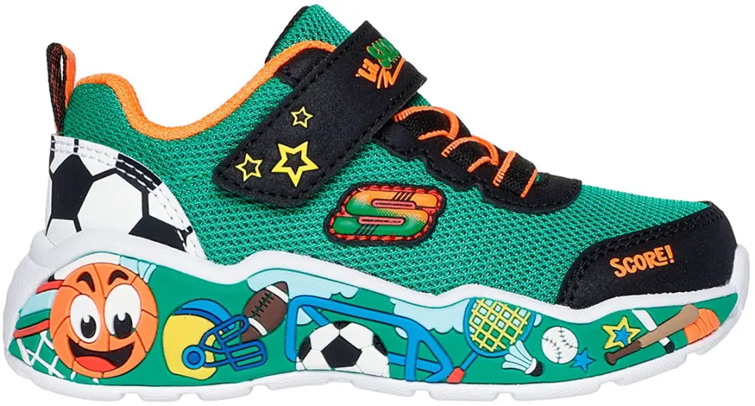 Skechers Play Scene 407312N-GRMT Schoenen - Maat 22 - Groen - afbeelding 6 van 6