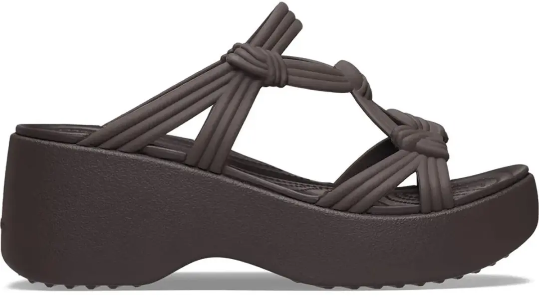 Crocs Brooklyn Knot Sky Sandalen - Zwart - afbeelding 2 van 6