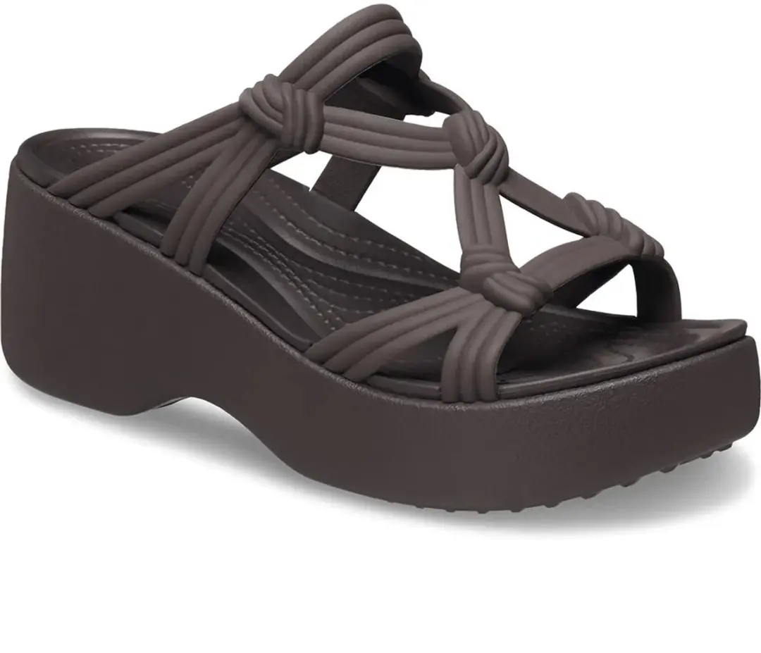 Crocs Brooklyn Knot Sky Sandalen - Zwart - afbeelding 3 van 6