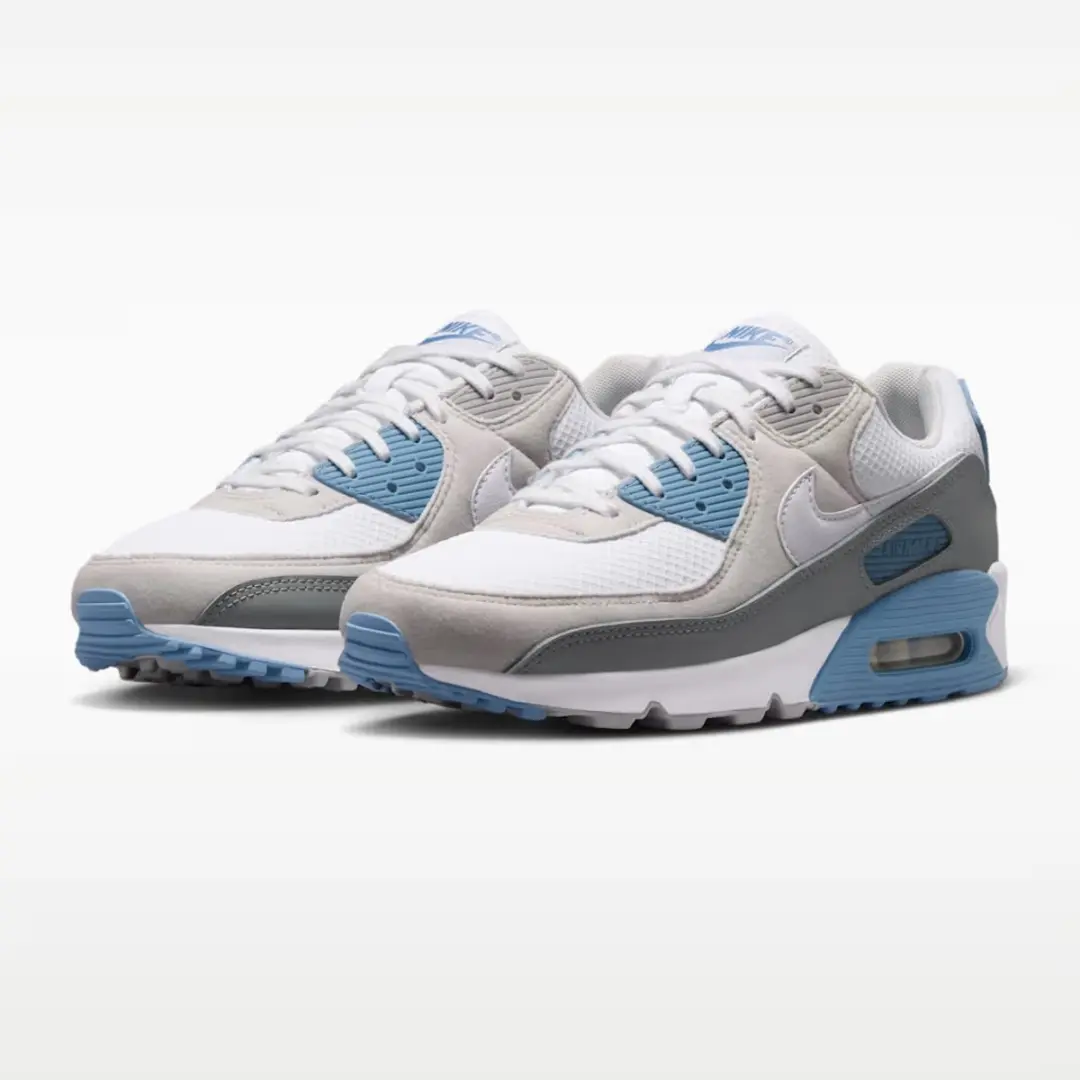 Nike Air Max 90 - Wit Lichtgrijs - Maat 45.5 - afbeelding 6 van 6