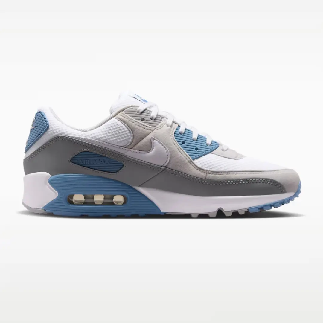 Nike Air Max 90 - Wit Lichtgrijs - Maat 45.5 - afbeelding 2 van 6