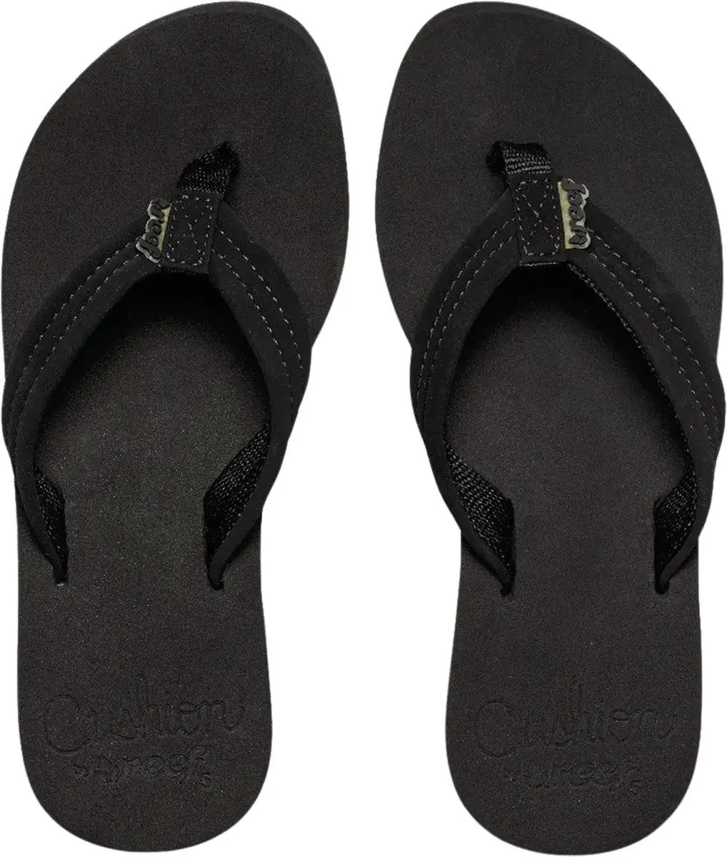Reef Cushion Breezeblack Teenslipper - Zwart 40 - afbeelding 3 van 6