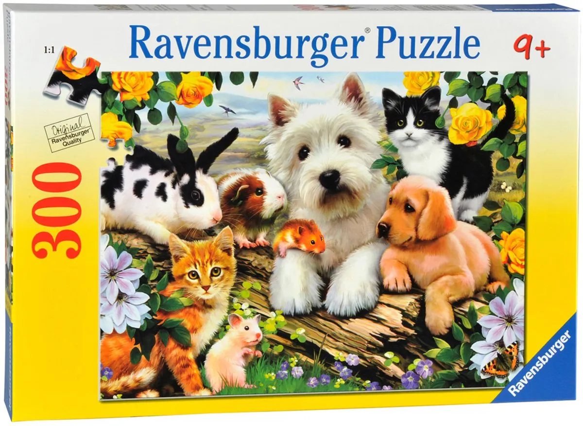 Ravensburger Dierenvriendjes Legpuzzel 300 Stuks - Multicolor