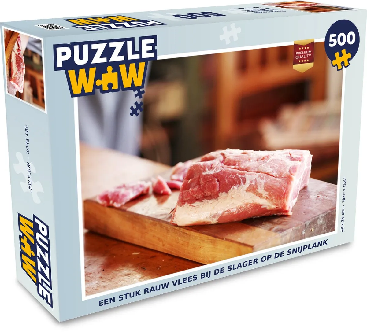 PuzzleWow Legpuzzel 500 Stuks - Multicolor