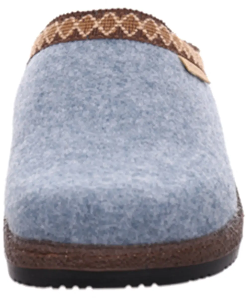 Rohde 6425 55 Pantoffels Dames - Lichtblauw Vilt - 37 - afbeelding 6 van 6