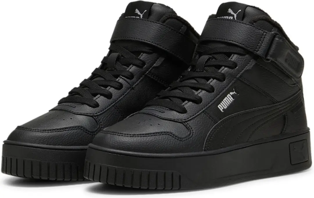 Puma Carina Street Mid WTR Damessneaker Winterschoenen Gevoerd 398050 zwart
