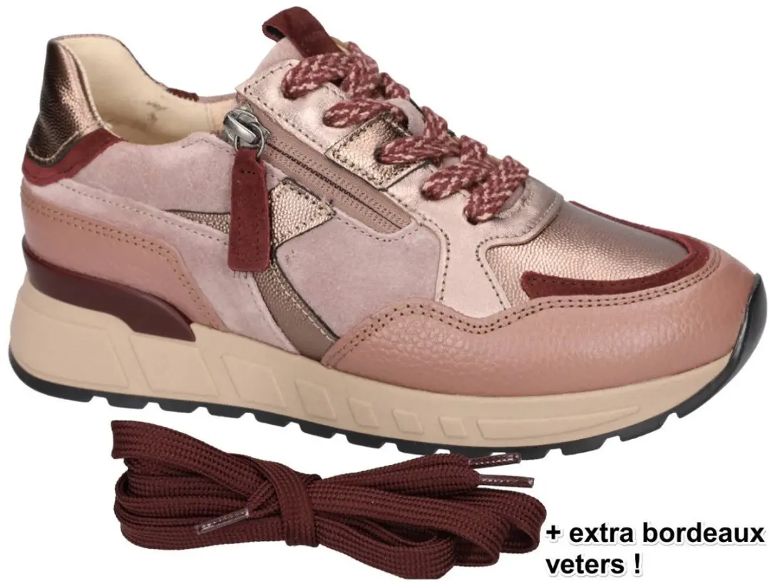 Gabor Dames Sneakers 6023.01.003 - Maat 40 - Roze - afbeelding 6 van 6