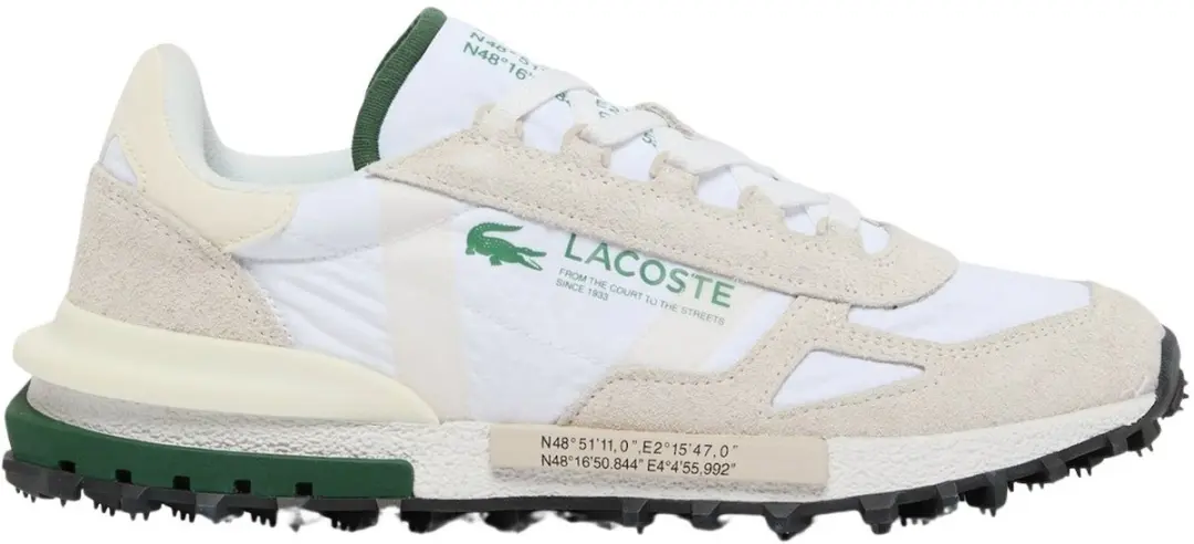 Lacoste Elite Active Sneakers 42 - Wit/Beige - afbeelding 5 van 6