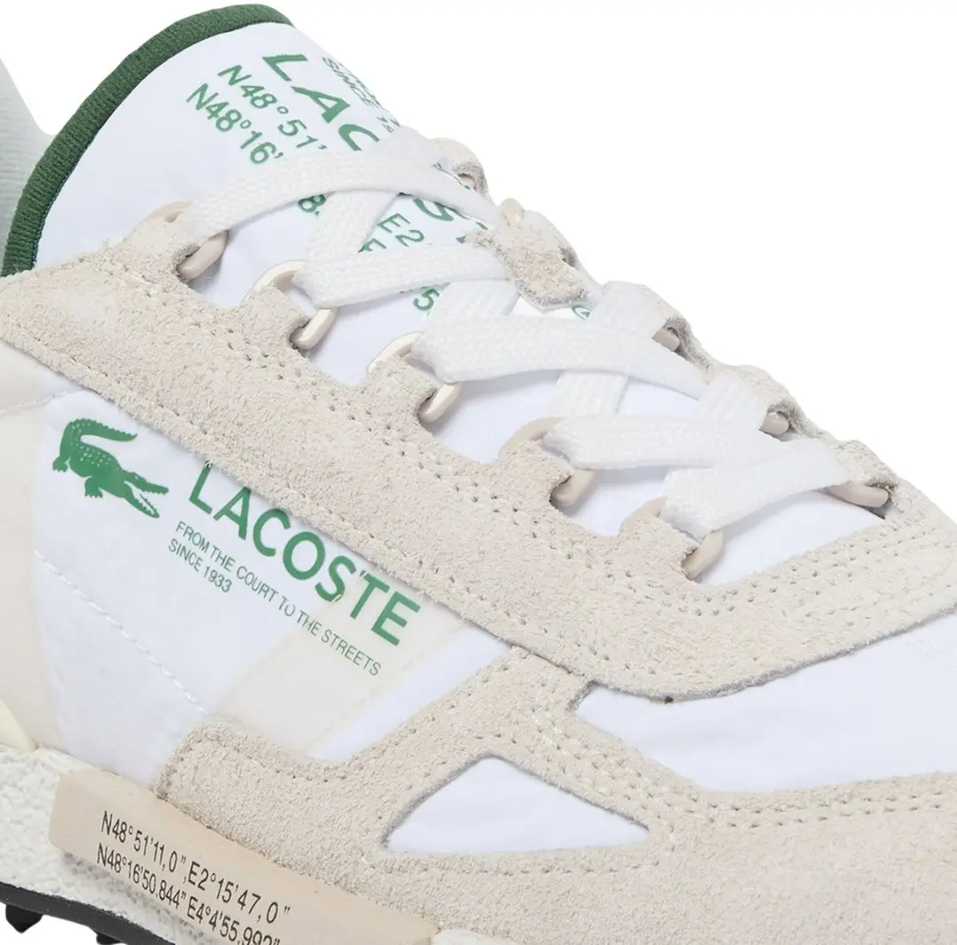 Lacoste Elite Active Sneakers 42 - Wit/Beige - afbeelding 4 van 6