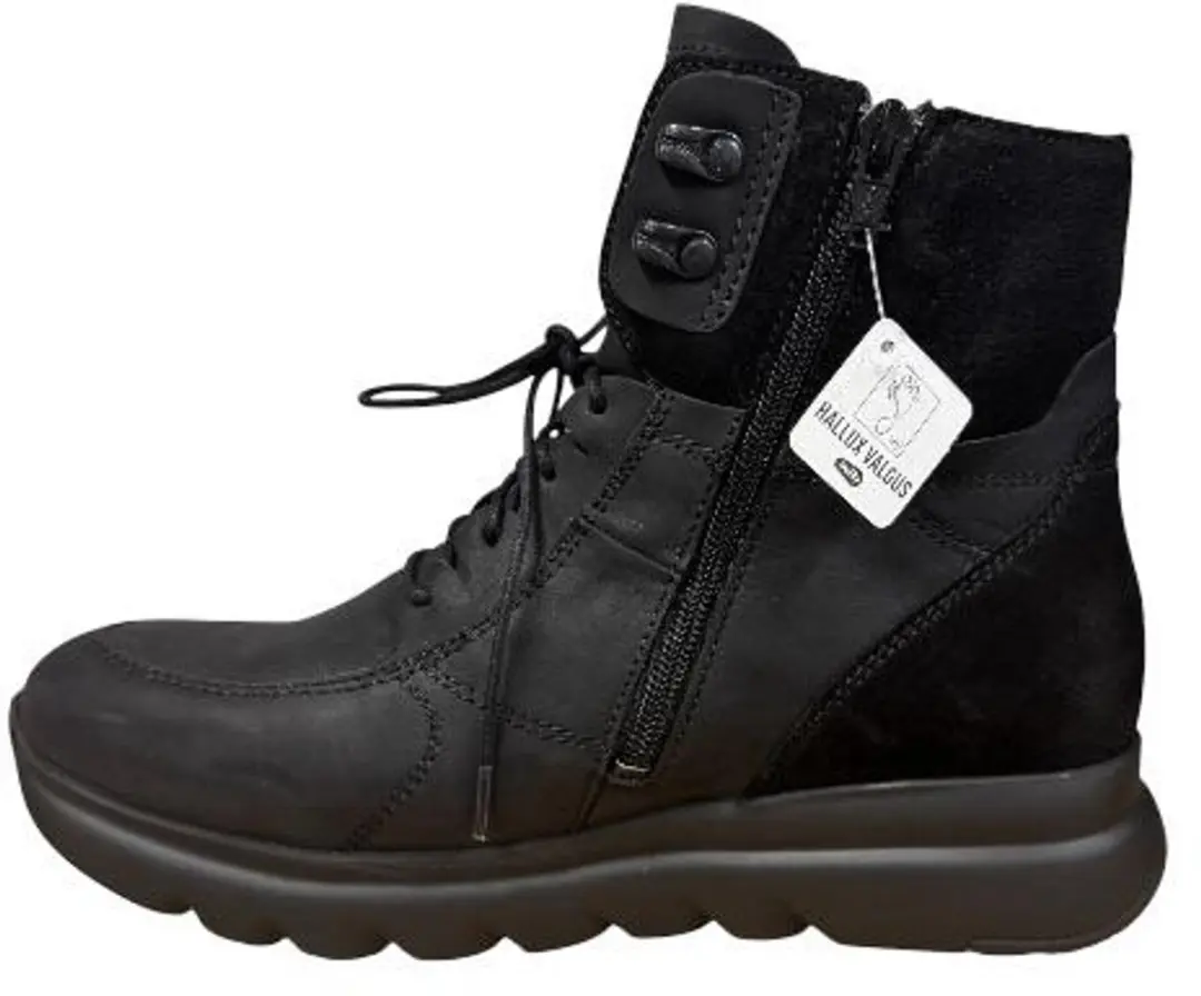 Wolky Grenada HV Veterschoenen - Zwart Nubuck - 39 - afbeelding 6 van 6