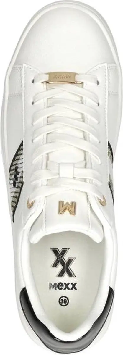 Mexx Sneaker Nura White/black - Maat 37 - afbeelding 5 van 6
