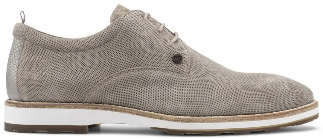 Rehab Pozato Weave Heren Veterschoenen - Beige 41 - afbeelding 5 van 6