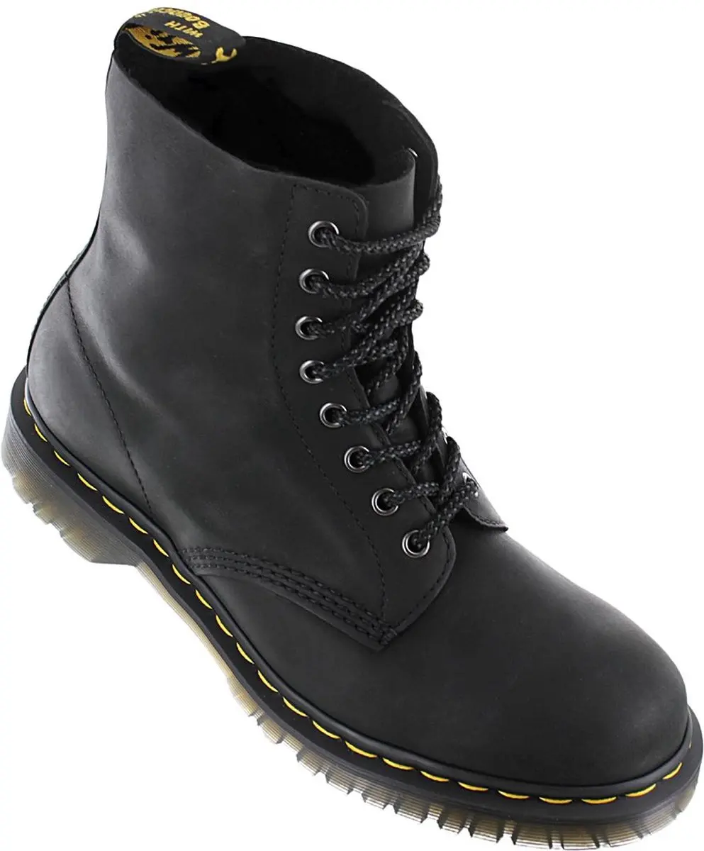 Dr. Martens 1460 Pascal Waxed Leather Laarzen - Zwart - Maat 46 - afbeelding 3 van 6