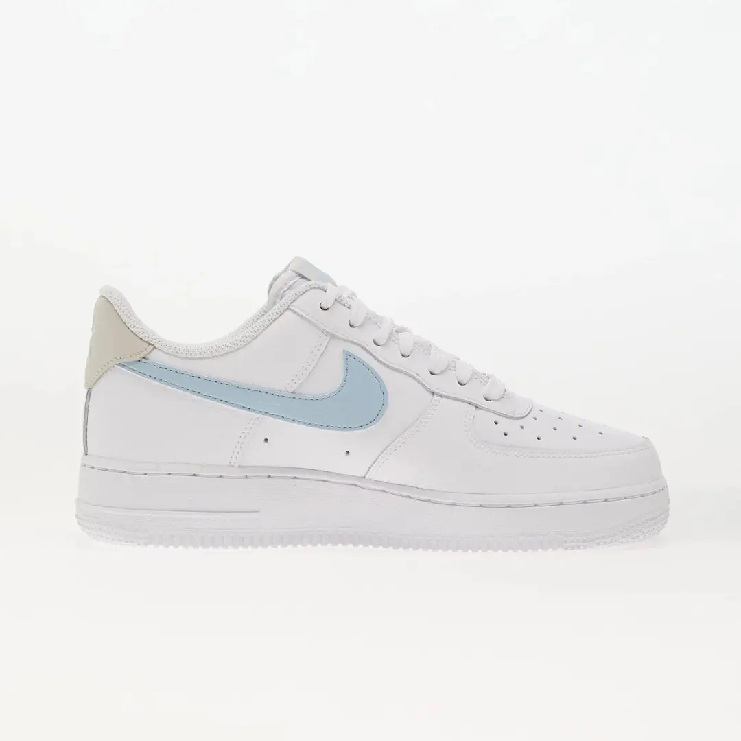 Nike Air Force 1 '07 Wmns "Aegean Storm" - Sneakers - Unisex - Maat 36.5 - Wit/Grijs