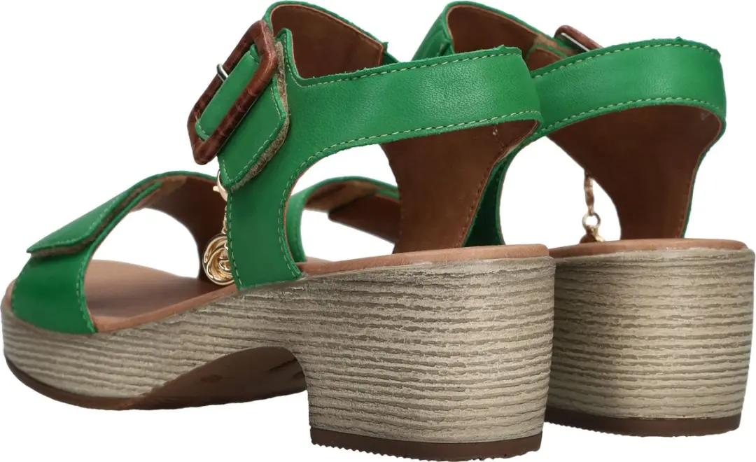 Remonte Sandalen Hak Sandalen Hak - Groen - Maat 37 - afbeelding 5 van 6