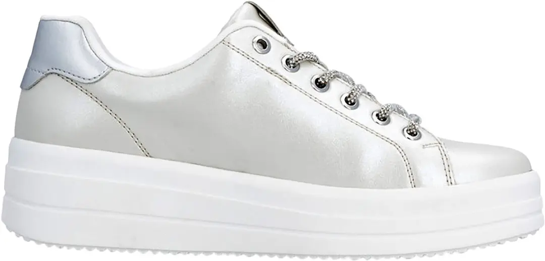 Lage sneakers met veters