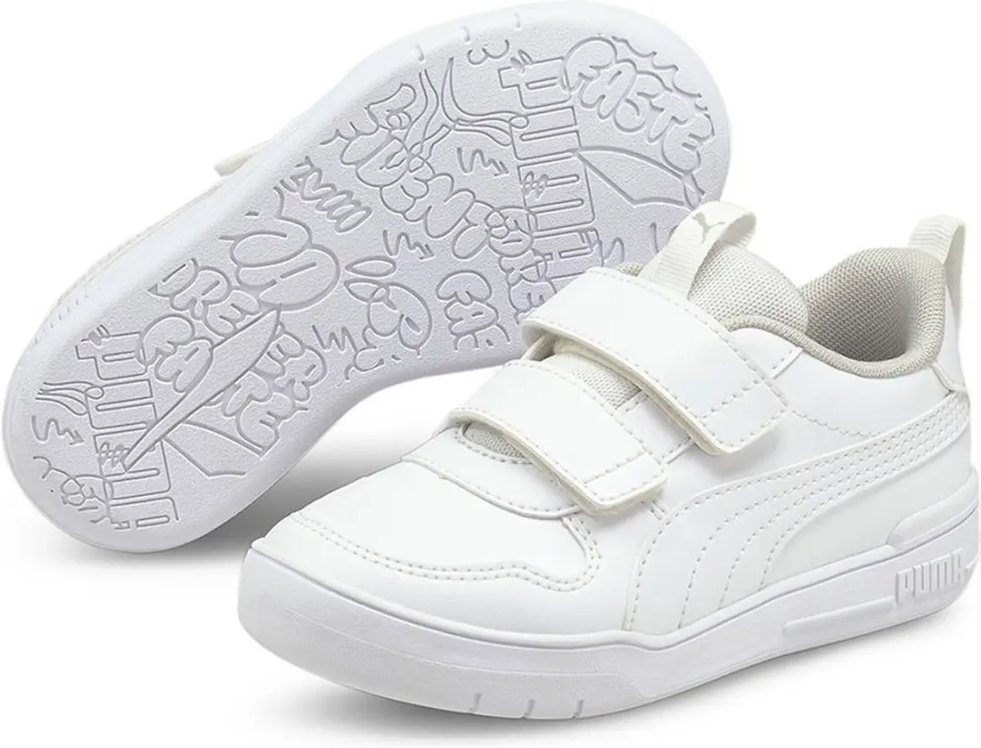Puma Multiflex Sl V Schoenen Wit EU 35 Kinderen