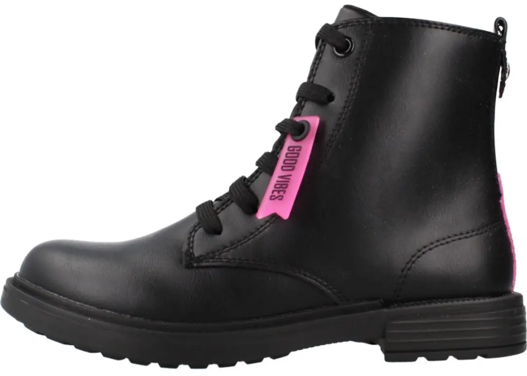 GEOX Eclair Laarzen - Meisjes 38 - Zwart/Fuchsia - afbeelding 2 van 6