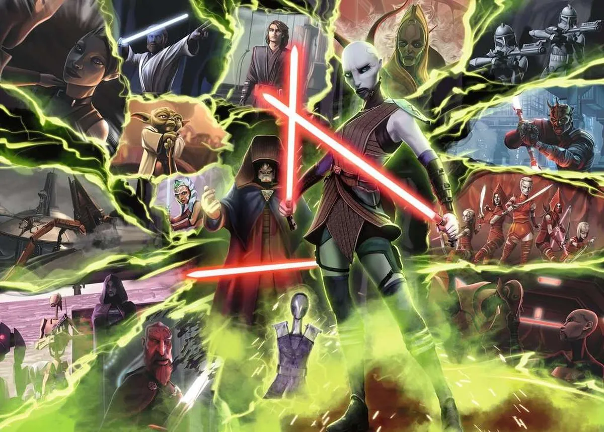 Ravensburger Star Wars Villainous Asajj Ventress Legpuzzel 1000 Stuks