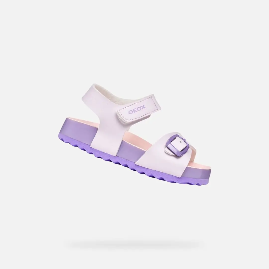 GEOX SANDAL CHALKI PEUTERMEISJES Sandalen