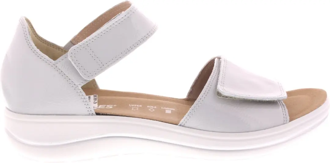 Dames Sandalen Hartjes Pop Sandale Kiesel Grijs
