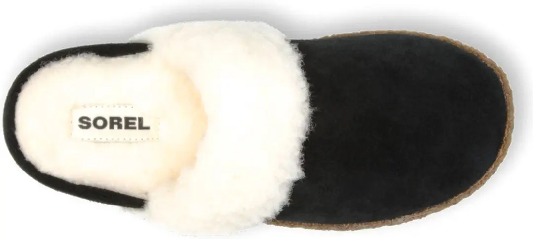 Sorel Nakiska Slide II Sloffen - 37 - Black/Natural