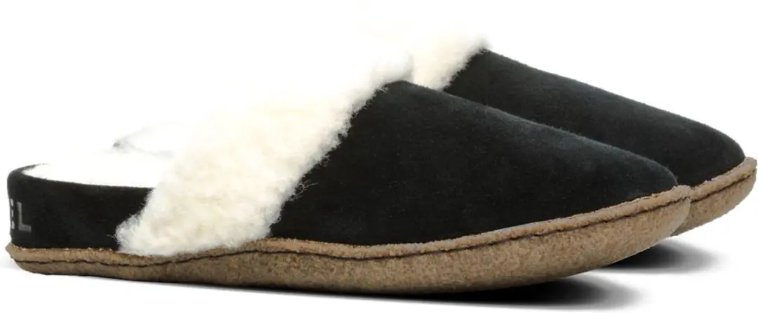 Sorel Nakiska Slide II Sloffen - 37 - Black/Natural