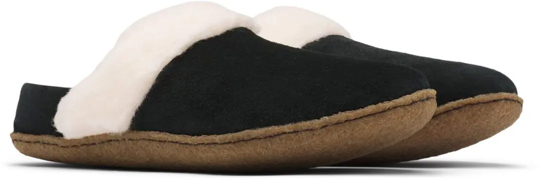 Sorel Nakiska Slide II Sloffen - 37 - Black/Natural