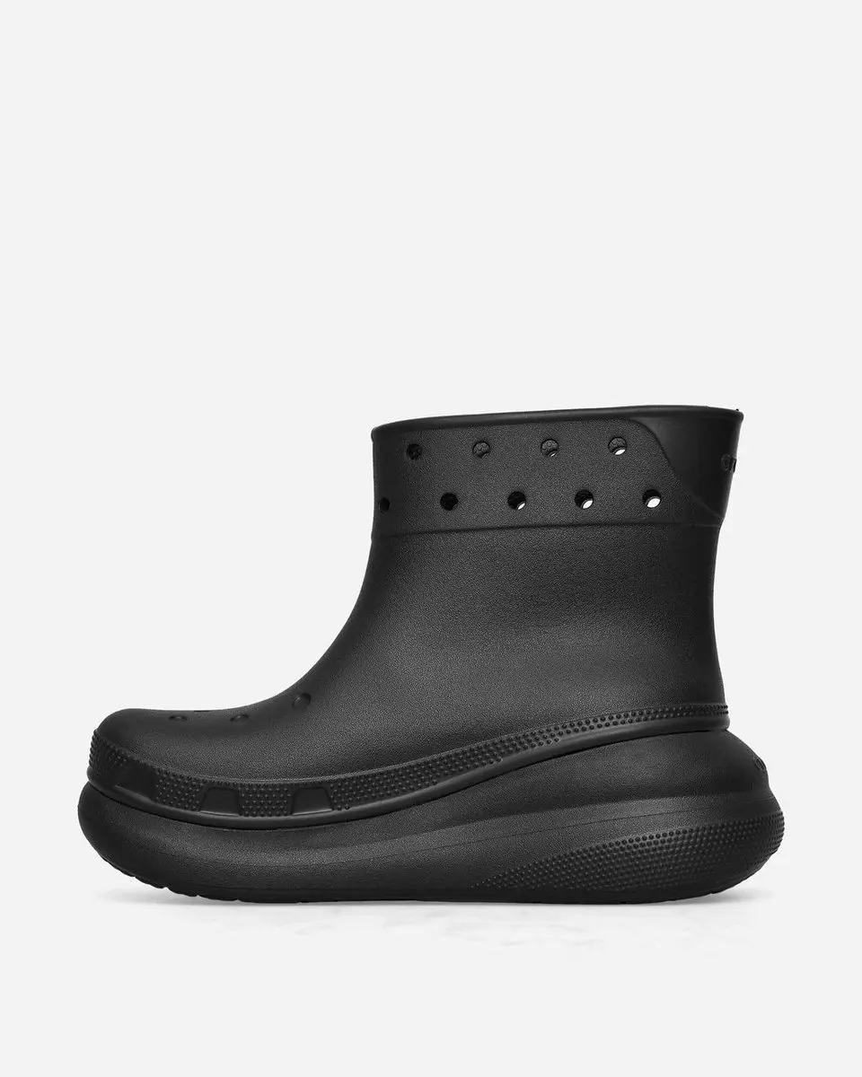Crocs Classic Crush Boot Black Maat 46/47 US M12