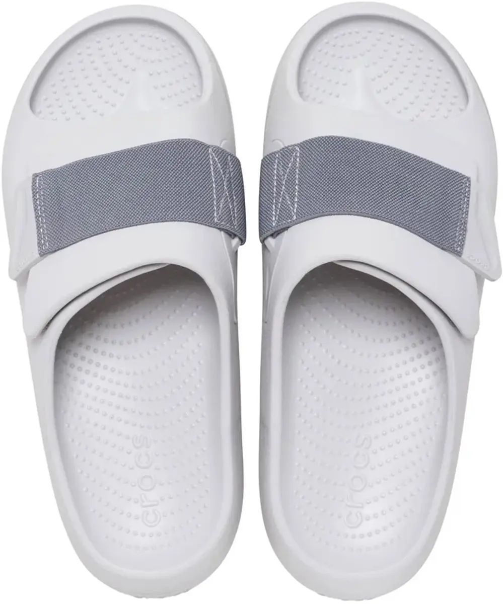 Crocs Mellow Luxe Recovery Slide Atmosphere Grijs Maat 38/39 US M6/W8
