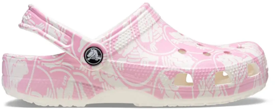 Crocs Classic Duke Print Clog Pink Tweed Maat 36/37 J4