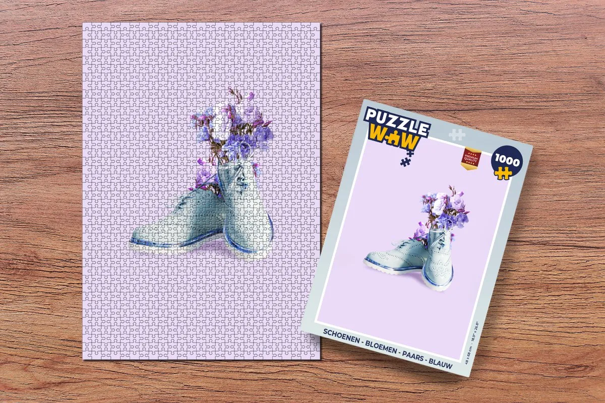 PuzzleWow Bloemen Legpuzzel 1000 Stuks - Multicolor