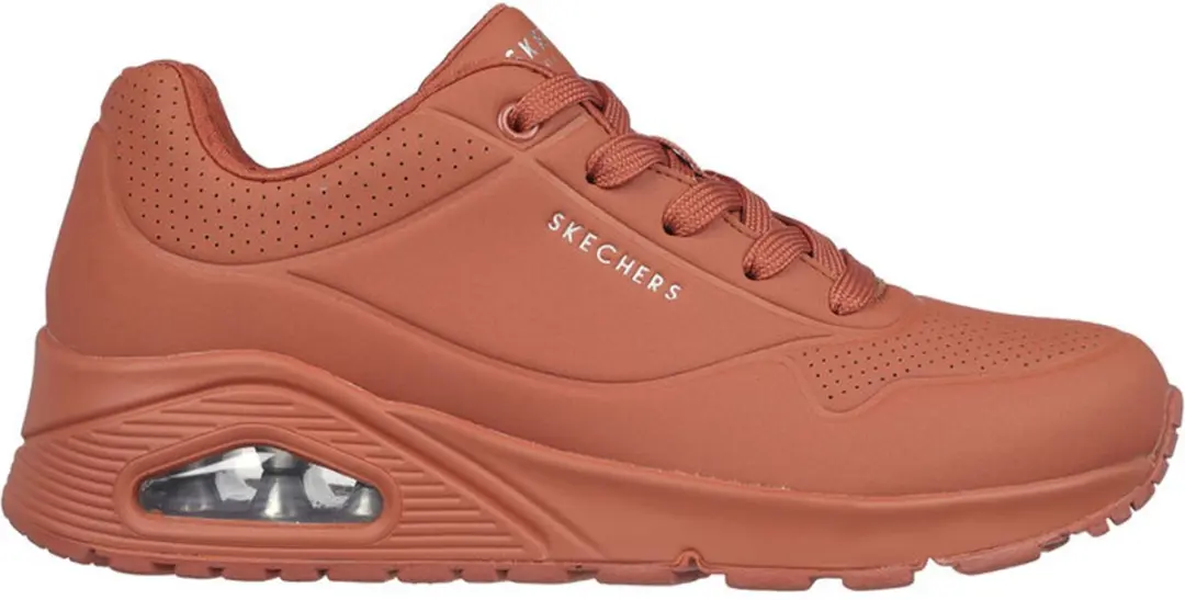 Skechers Uno STAND ON AIR Sneakers Dames - 38 - Oranje - afbeelding 2 van 6