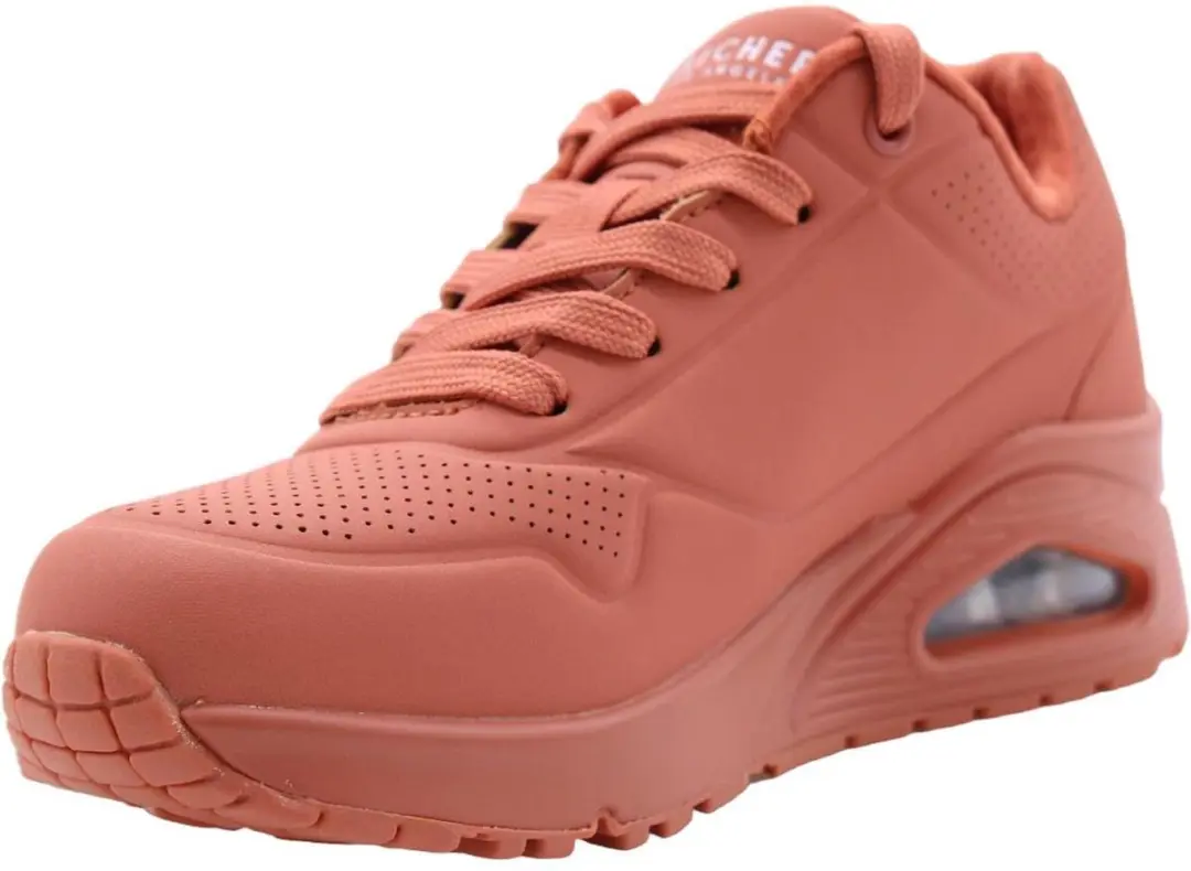 Skechers Uno STAND ON AIR Sneakers Dames - 38 - Oranje - afbeelding 3 van 6