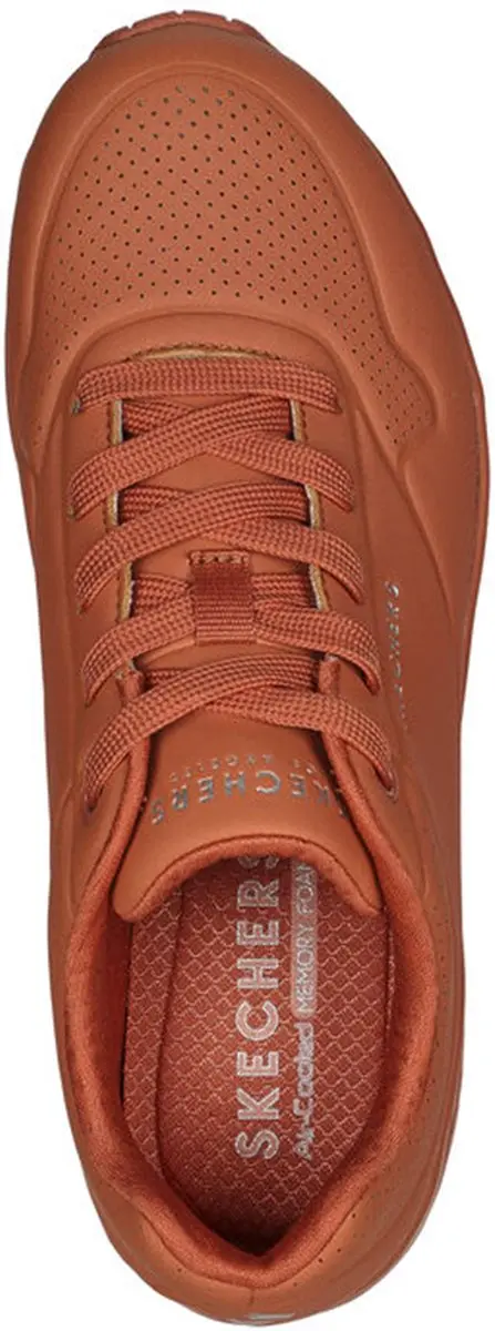 Skechers Uno STAND ON AIR Sneakers Dames - 38 - Oranje - afbeelding 6 van 6