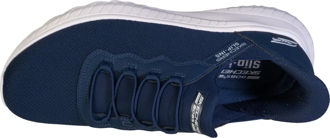 Skechers Slip-ins BOBS Sport Squad Chaos 118300-NVY Sneakers - Marineblauw - afbeelding 3 van 4