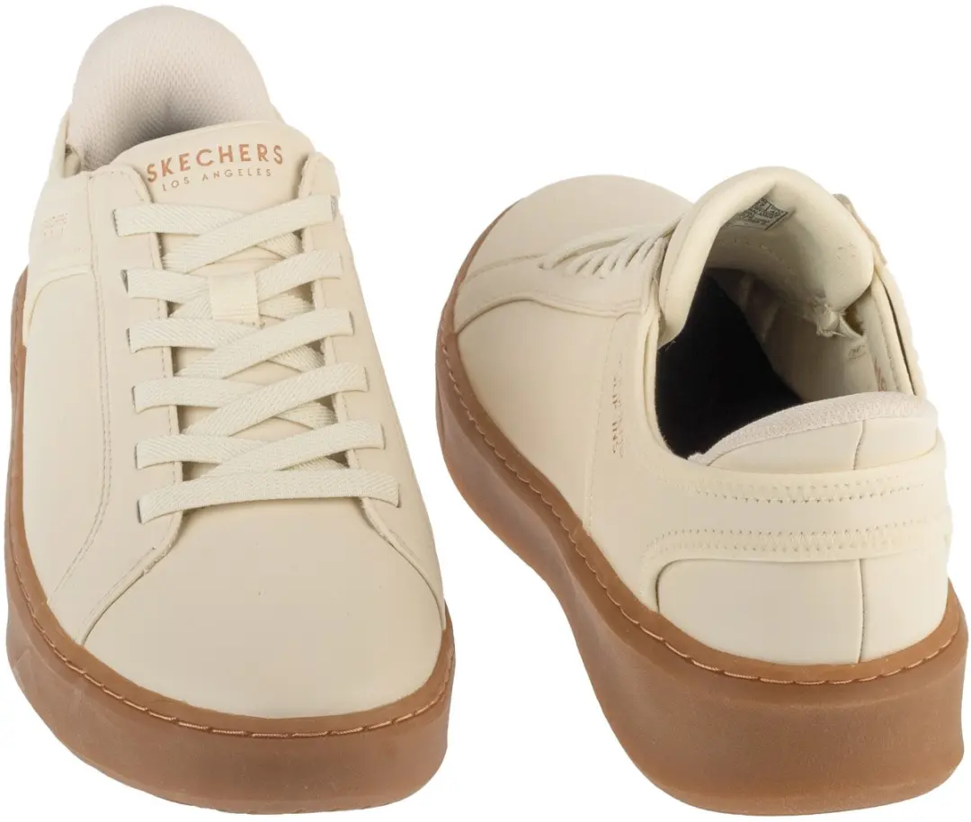 Skechers Court Break Suit Sneaker 183177-WNT - Wit - afbeelding 5 van 5