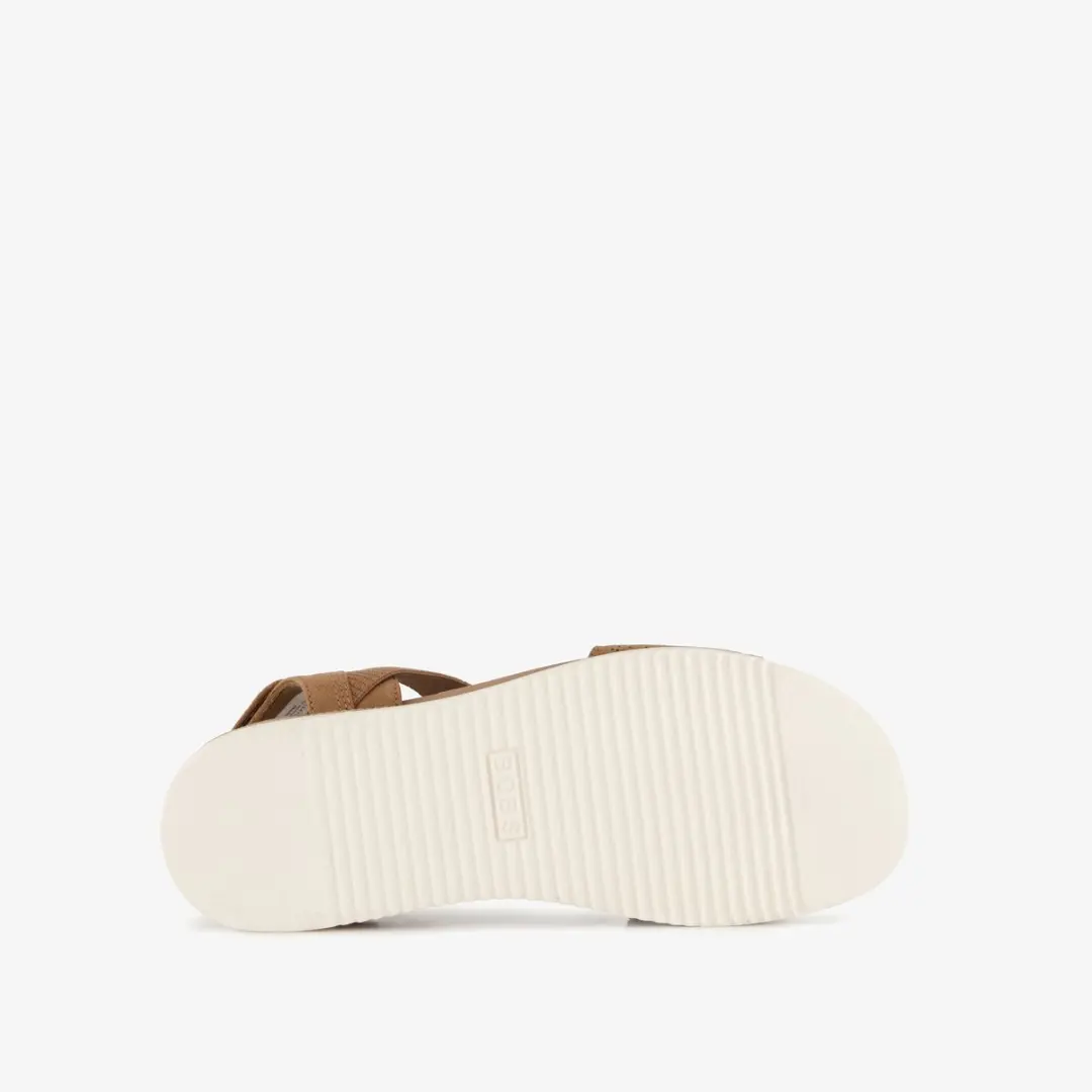 Skechers BOBS Desert Kiss Low Dames Sandalen - Bruin - afbeelding 5 van 6
